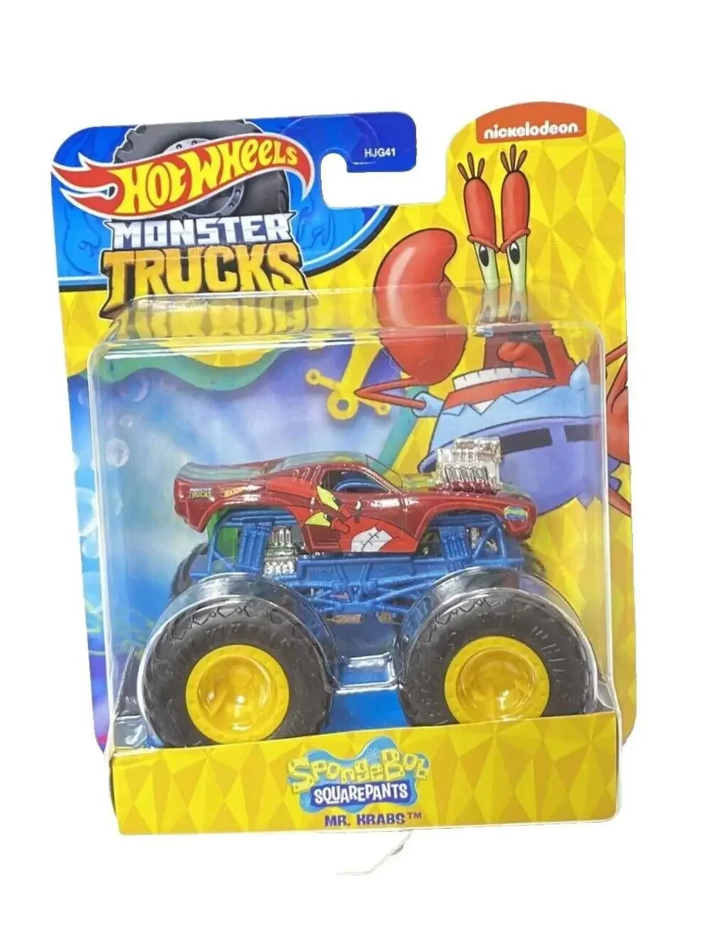 Hot Wheels Monster Truck SpongeBob SquarePants Mr. Krabs – Bikini Bottom Krusty